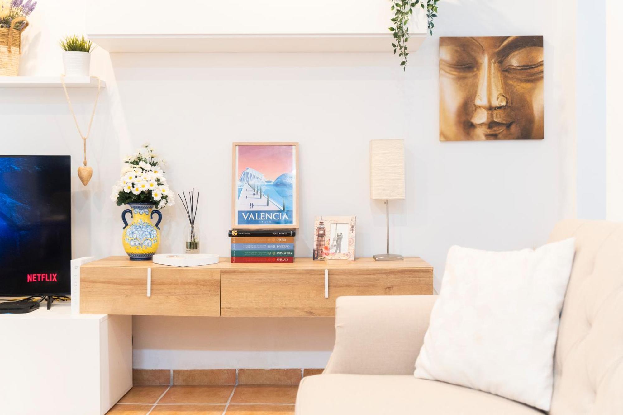 Lovely Apartment Near Beach & Science City Valencia Eksteriør billede