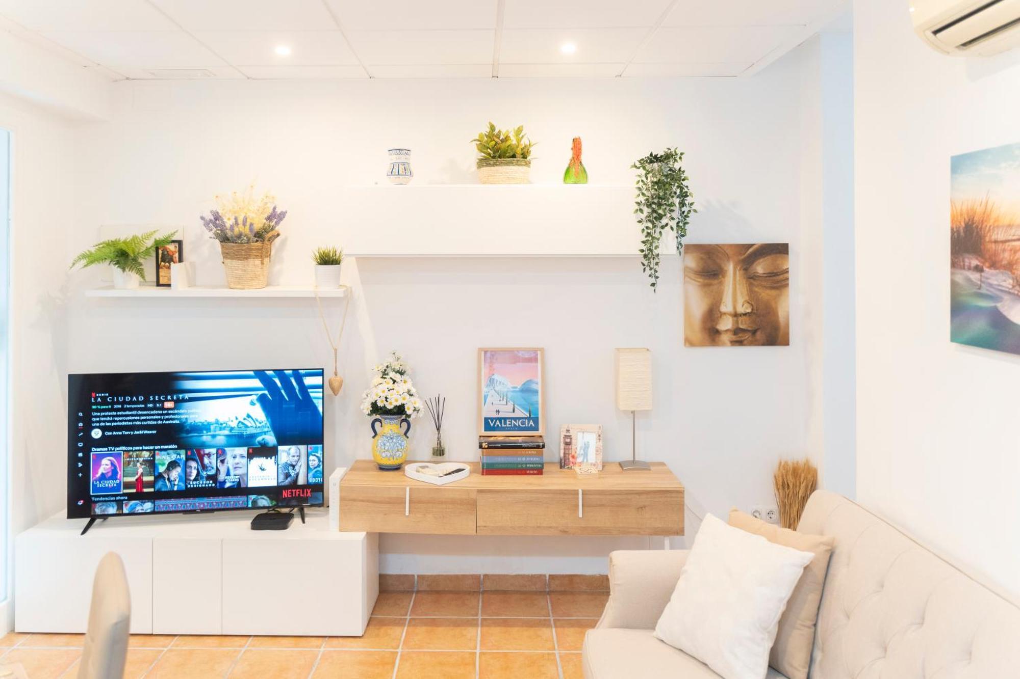 Lovely Apartment Near Beach & Science City Valencia Eksteriør billede